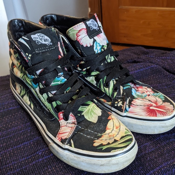 Vans High top floral print - Picture 7 of 7